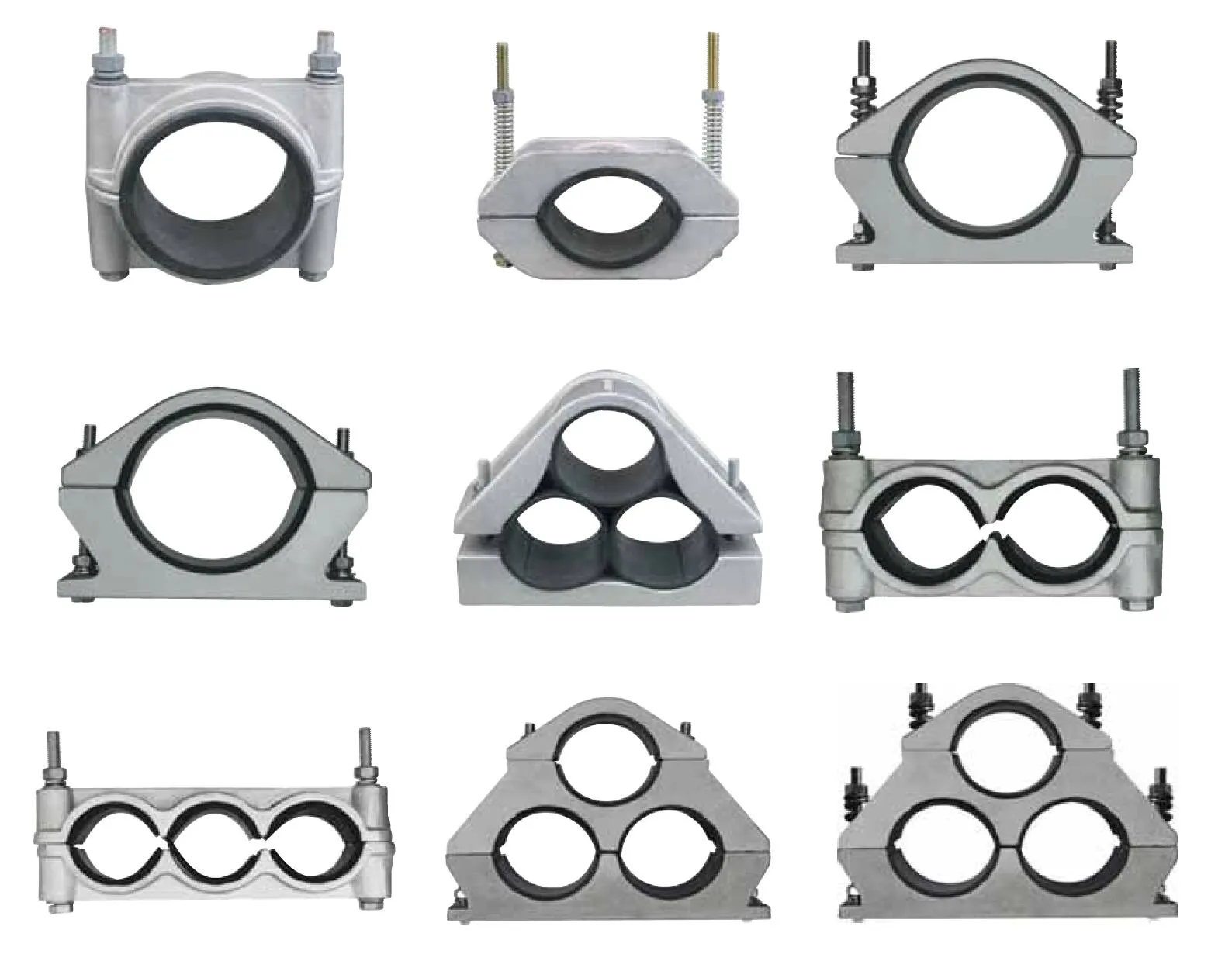 Зажимы для крепления высоковольтных кабелей